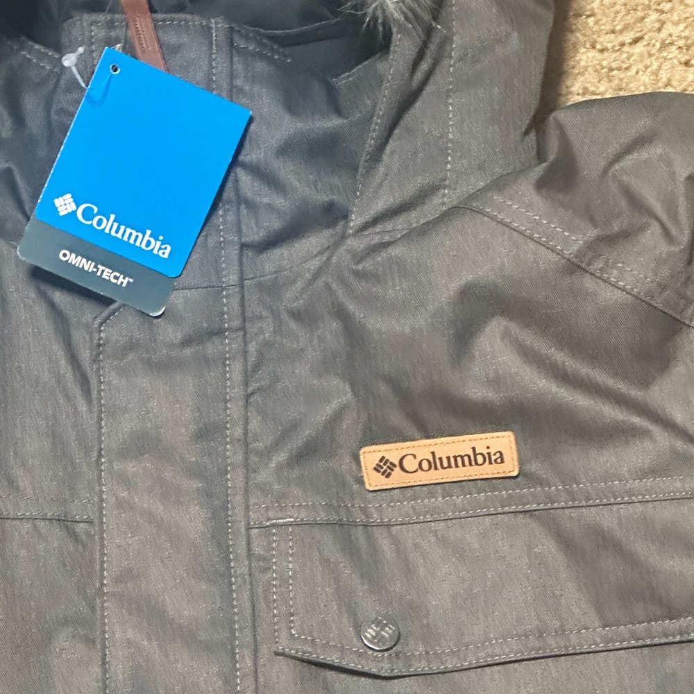 NWT - Men’s Columbia Bonniville Omni Heat Puffer Coat - Picture 5 of 12